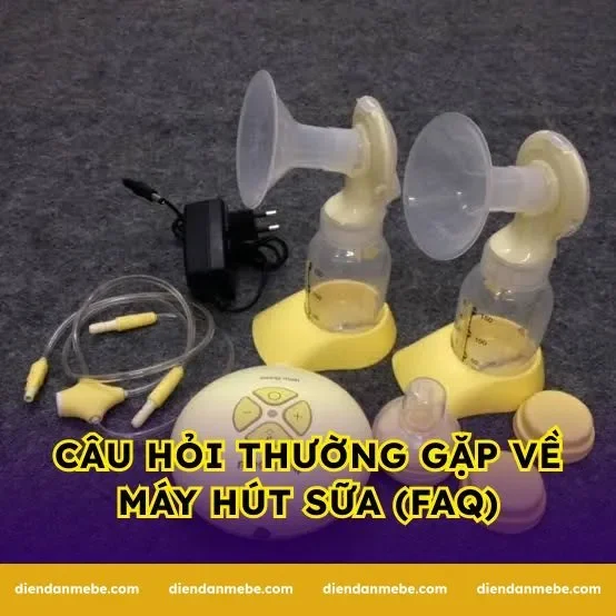 Câu hỏi thường gặp về máy hút sữa (FAQ)
