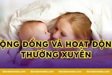 Cộng đồng và hoạt động thường xuyên