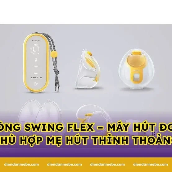 Dòng Swing Flex – Máy hút đơn phù hợp mẹ hút thỉnh thoảng