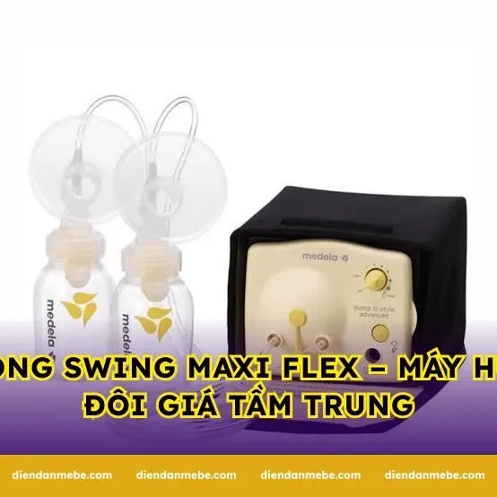 Dòng Swing Maxi Flex – Máy hút đôi giá tầm trung