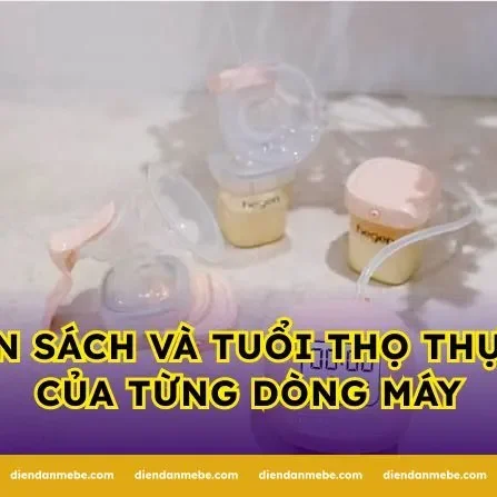 Ngân sách và tuổi thọ thực tế của từng dòng máy