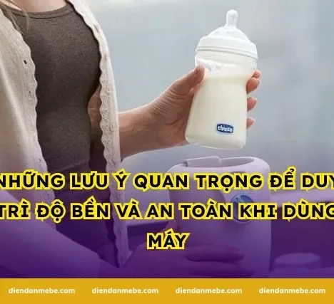 Những lưu ý quan trọng để duy trì độ bền và an toàn khi dùng máy