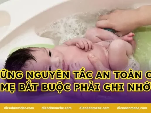 Những nguyên tắc an toàn cha mẹ bắt buộc phải ghi nhớ
