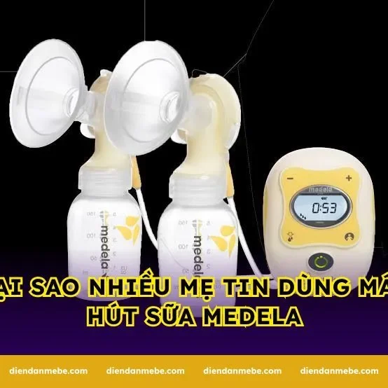Tại sao nhiều mẹ tin dùng máy hút sữa Medela